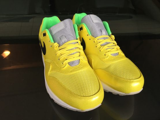 Nike Air Max 1 FB Premium QS Mercurial Yellow (2013) - Image 2