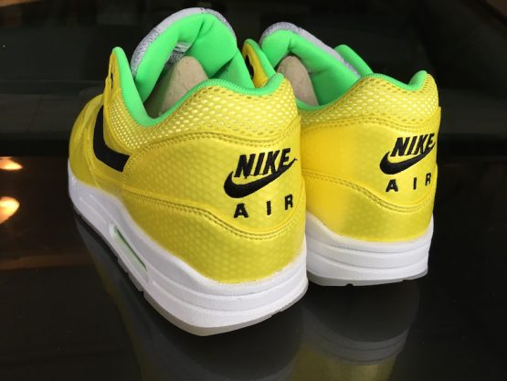 Nike Air Max 1 FB Premium QS Mercurial Yellow (2013) - Image 3