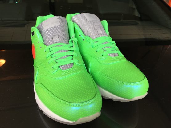 Nike Air Max 1 FB Premium QS Mercurial Neo Lime (2013) - Image 2