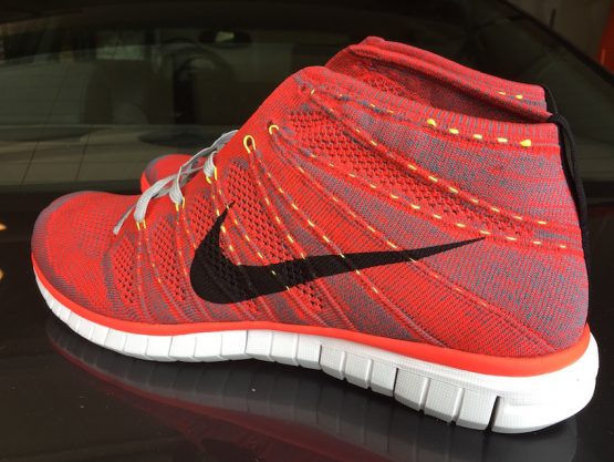 Nike Free Flyknit Chukka Bright Crimson (2014)