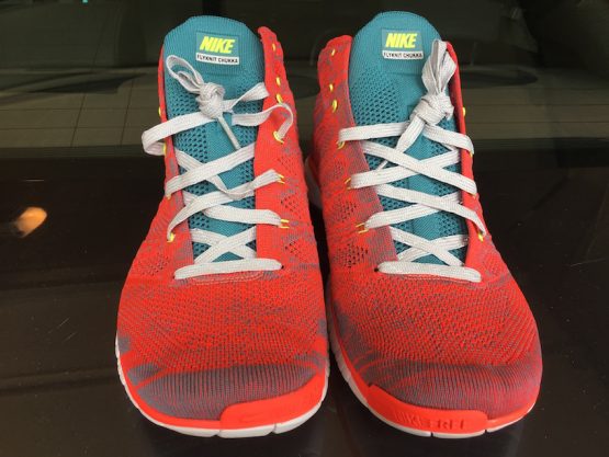 Nike Free Flyknit Chukka Bright Crimson (2014) - Image 3