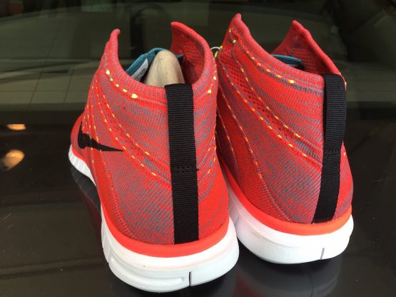 Nike Free Flyknit Chukka Bright Crimson (2014) - Image 2