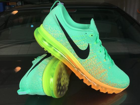 Nike Flyknit Max LCD Green/Volt (2014) - Image 6