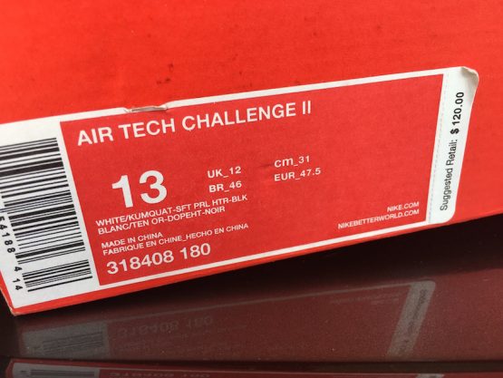Nike Air Tech Challenge II Kumquat (2014) - Image 7