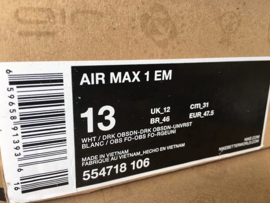 Nike Air Max 1 EM USA (2013) - Image 7