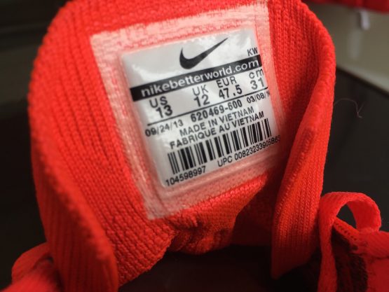 Nike Flyknit Max Bright Crimson (2014) - Image 6