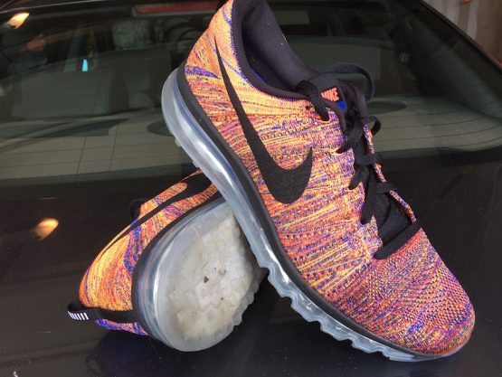 Nike Flyknit Max Black Multicolor (2014) - Image 4