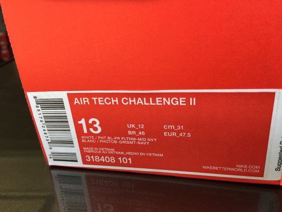 Nike Air Tech Challenge II Photo Blue (2014) - Image 6