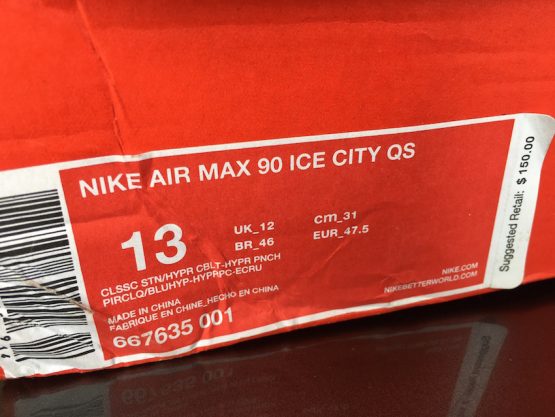 Nike Air Max 90 Ice City Pack "NYC" (2014) - Image 7