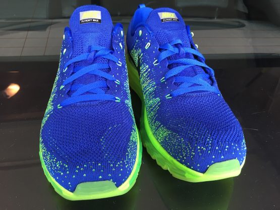 Nike Flyknit Max Game Royal-Volt (2014) - Image 2