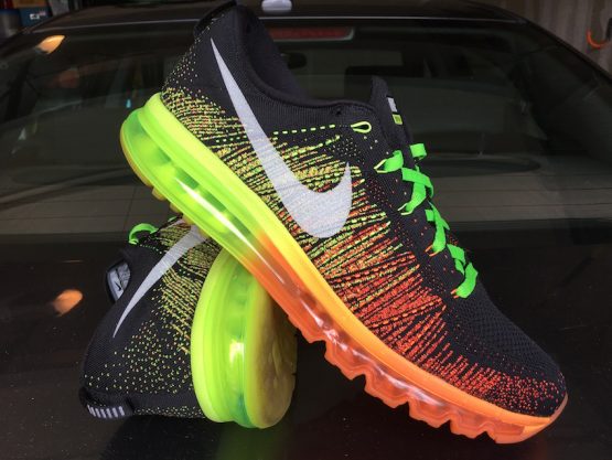 Nike Flyknit Max Black Multicolor (2014) - Image 5