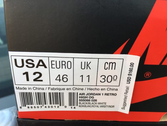 Nike Air Jordan Retro 1 OG - Top 3 (2016) - Image 9