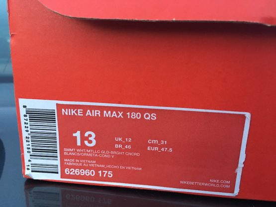 Nike Air Max 180 QS Retro (2013) - Image 7