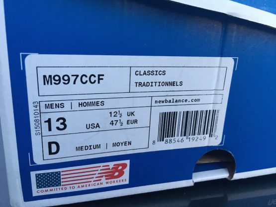 New Balance M997CCF (2014) - Image 7