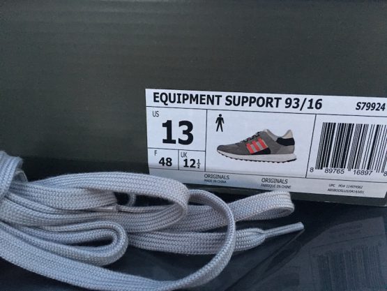 adidas EQT Support 93/16 Solid Grey Boost (2016) - Image 7