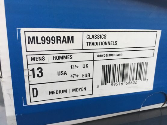 New Balance ML999RAM (2015) - Image 9