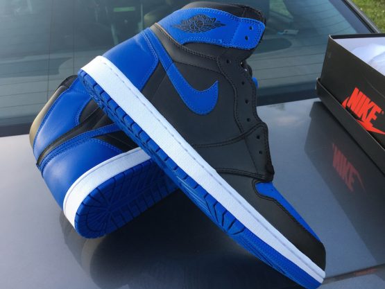 Nike Air Jordan Retro 1 Royal (2017) - Image 6