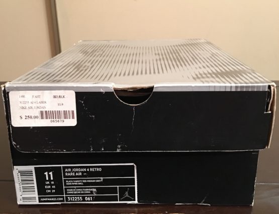 Nike Air Jordan Retro IV Laser - Rare Air (2005) - Image 6