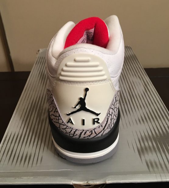 Nike Air Jordan Retro III - White Cement (2003) - Image 3
