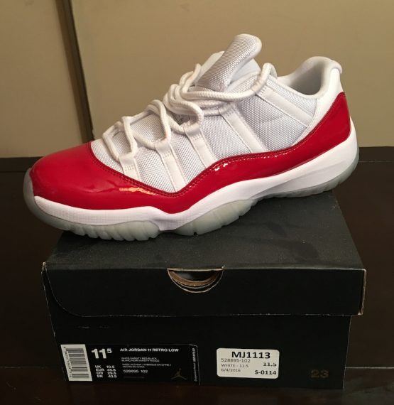 Nike Air Jordan Retro XI Low - Varsity Red (2016)