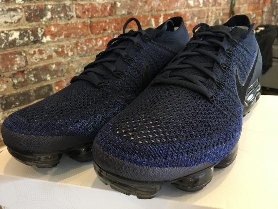 Nike Air Vapormax Flyknit - College Navy (2017) - Image 5