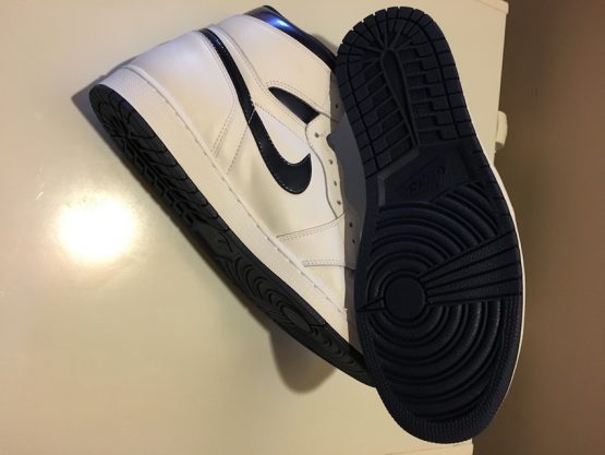 Nike Air Jordan Retro 1 OG - Metallic Navy (2016) - Image 3