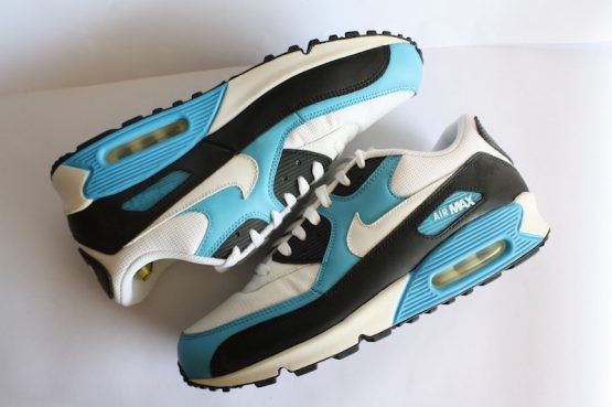 Nike Air Max 90 Leather "Vivid Blue" (2008) - Image 6