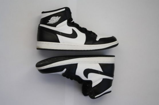 Nike Air Jordan Retro 1 OG Black/White (2014) - Image 6