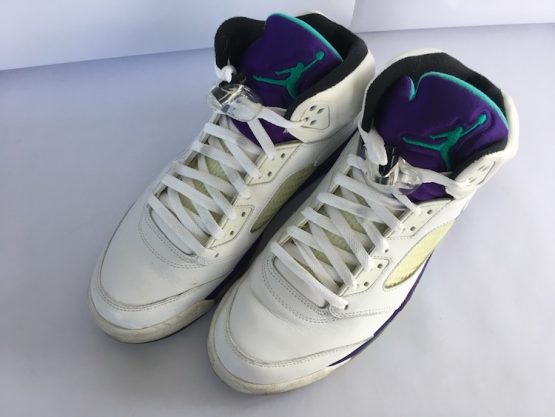 Nike Air Jordan Retro V LS "Grape" (2006) - Image 2