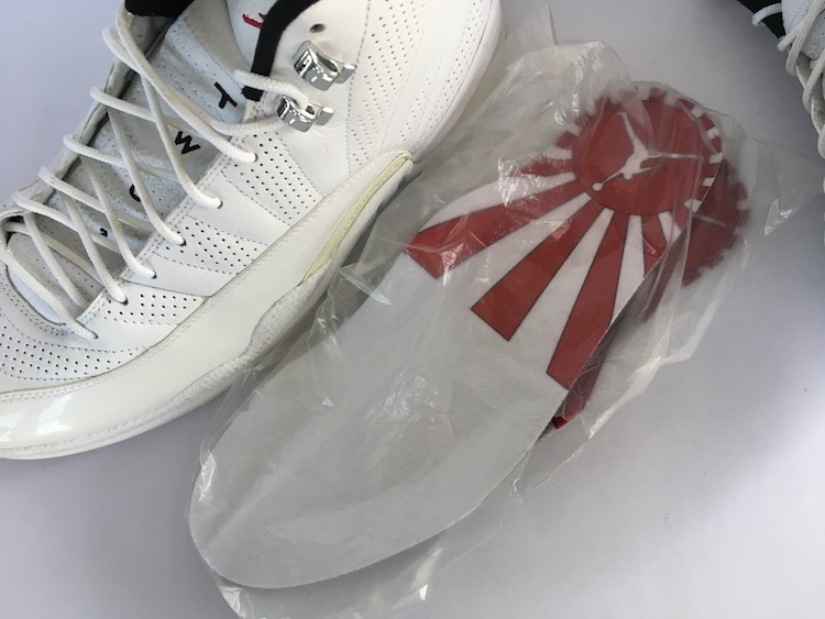 jordan 12 rising sun insole