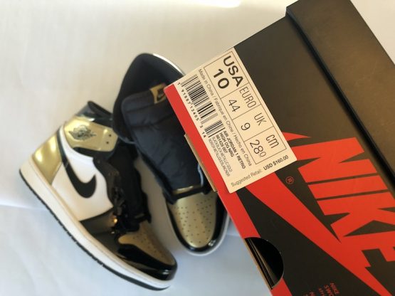 Nike Air Jordan 1 Retro NRG "Gold Toe" (2018) - Image 9