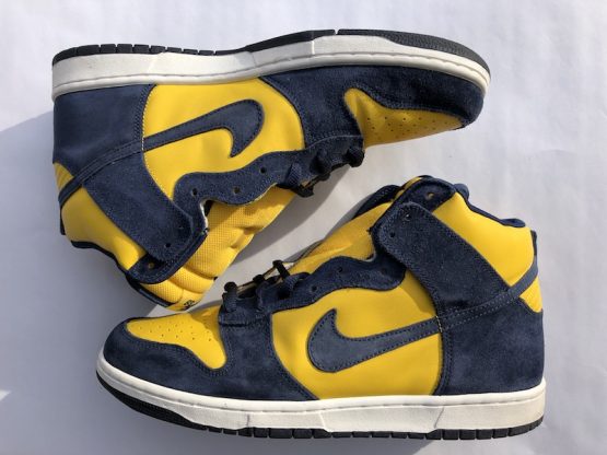 Nike Dunk High SB - Michigan - Be True To Your School (2005)