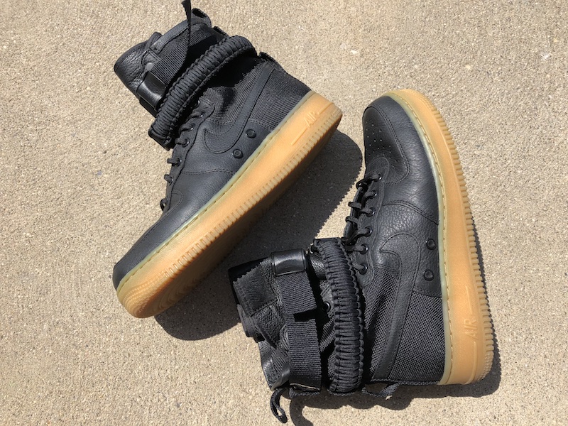 nike air force 1 sf black gum