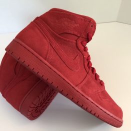 Air Jordan 1 Red Suede 2017