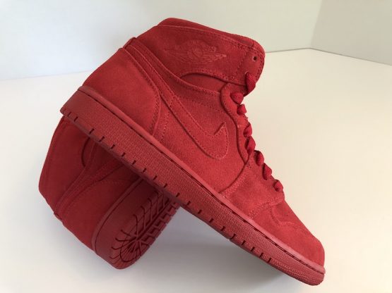 Air Jordan 1 Red Suede 2017