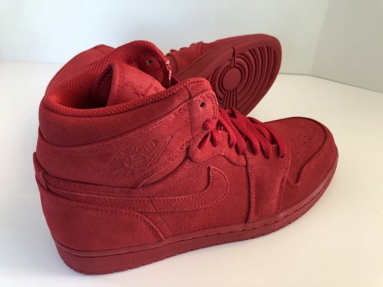 Nike Air Jordan 1 Retro "Red Suede" (2017) - Image 6