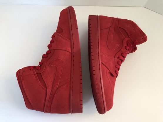 Nike Air Jordan 1 Retro "Red Suede" (2017) - Image 7