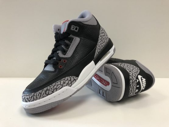 Nike Air Jordan III Retro "Black/Cement" BG (2018) - Image 5
