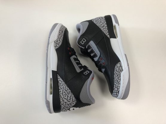 Nike Air Jordan III Retro "Black/Cement" BG (2018) - Image 7