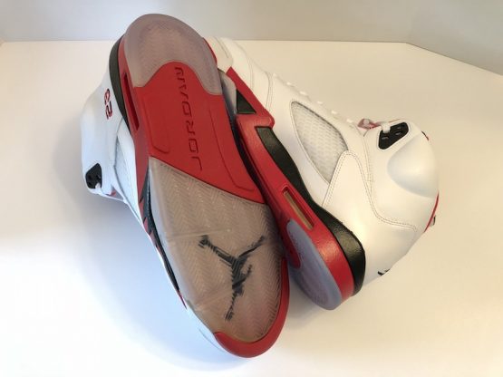 Nike Air Jordan V Retro "Fire Red" (2013) - Image 6