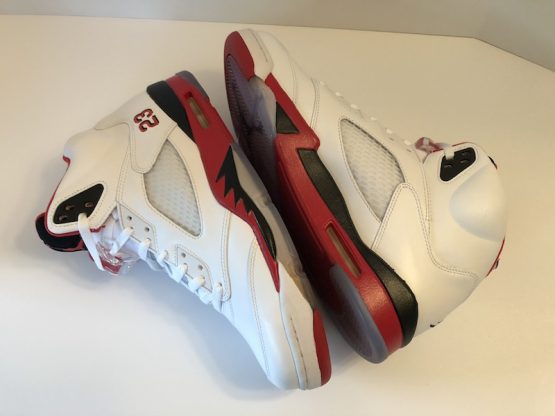 Nike Air Jordan V Retro "Fire Red" (2013) - Image 7