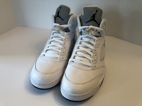 Nike Air Jordan V "White Metallic" (2015) - Image 2