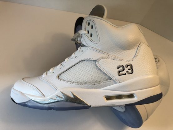 Nike Air Jordan V "White Metallic" (2015) - Image 5