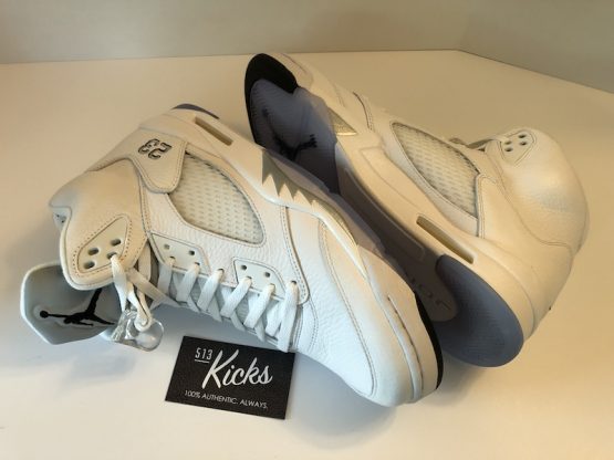 Nike Air Jordan V "White Metallic" (2015) - Image 6