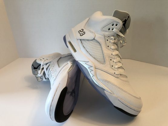 Nike Air Jordan V "White Metallic" (2015) - Image 7