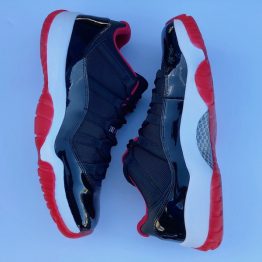 Air Jordan XI Low Black Red