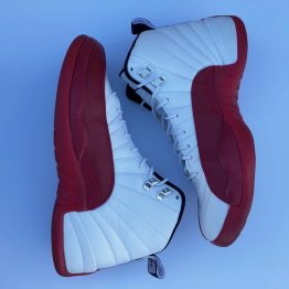 Air Jordan XII White Red