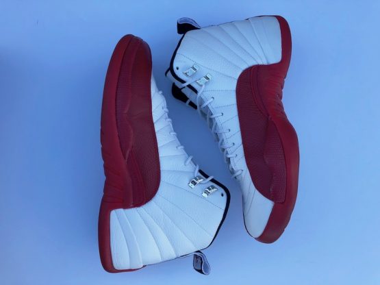 Air Jordan XII White Red