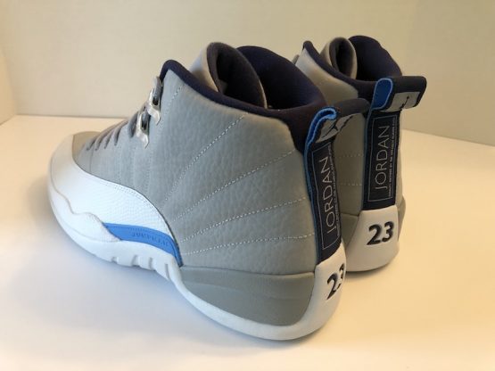 Nike Air Jordan XII Retro "Grey/University Blue" (2016) - Image 3