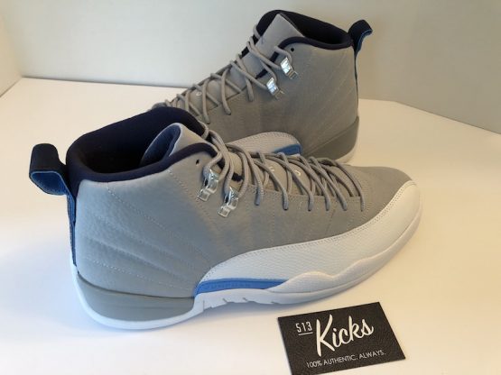Nike Air Jordan XII Retro "Grey/University Blue" (2016) - Image 7